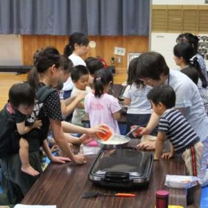 7月ホットケーキ作り