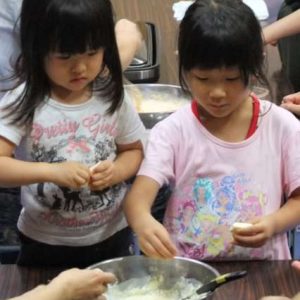 7月ホットケーキ作り